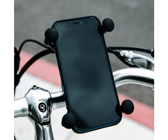 Cell phone Holder on handle bars